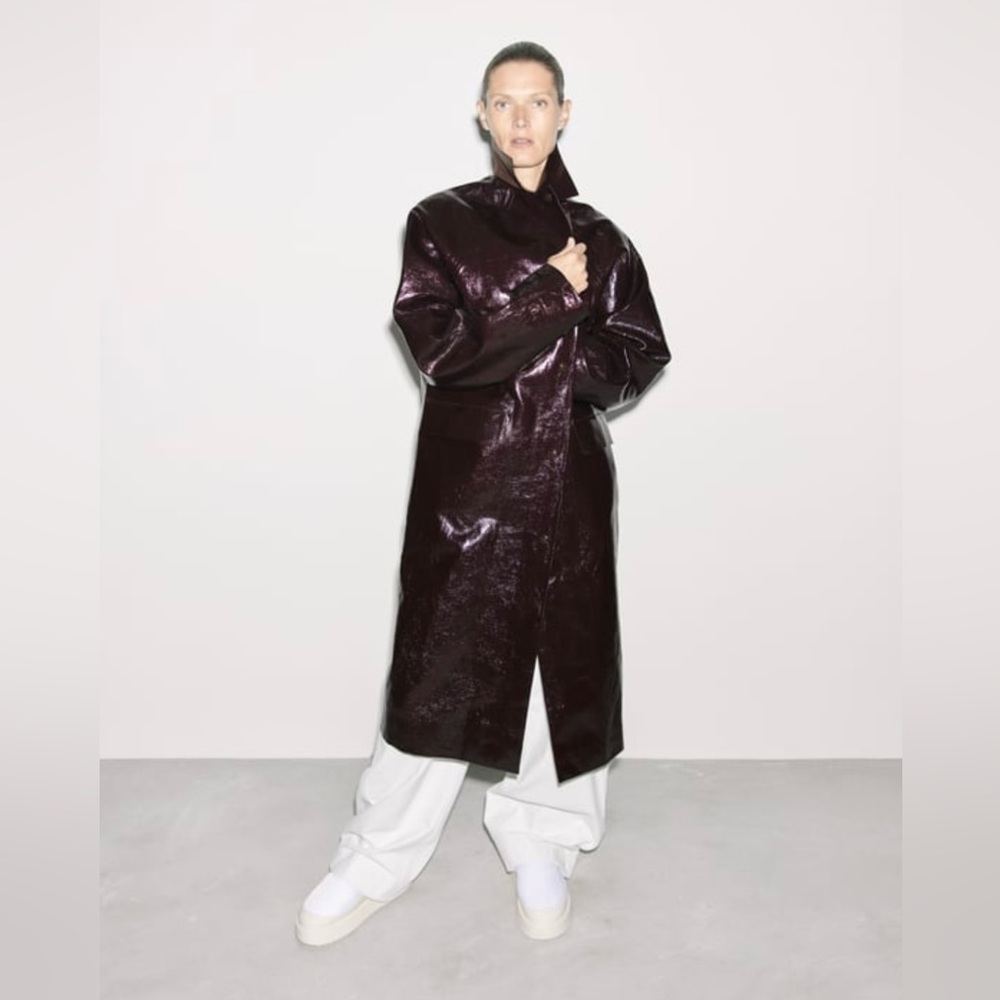 Limited edition KASSL coated long coat